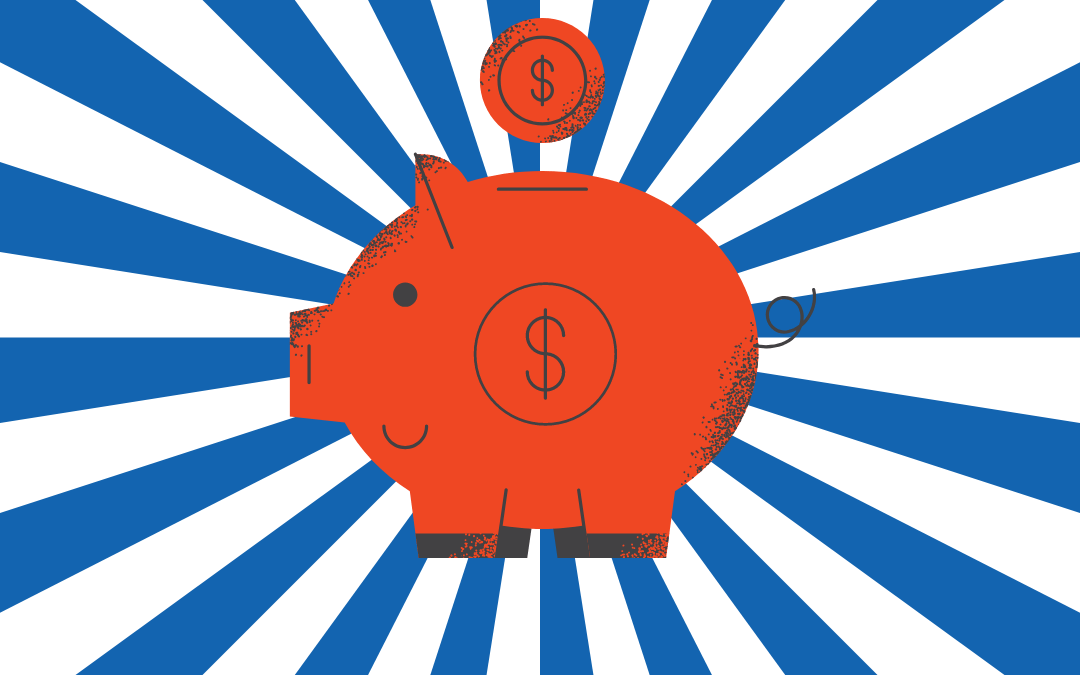 marketing budget piggy bank
